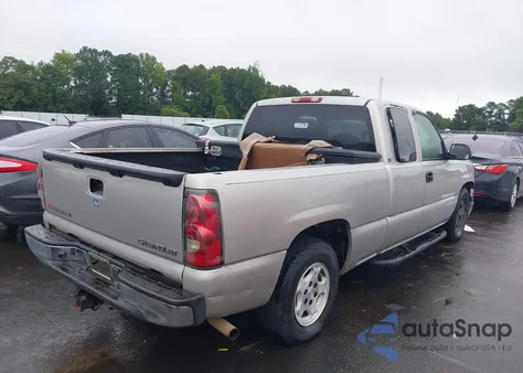 2004 Chevrolet Silverado 1500 Ls из США, поврежденный, VIN 2GCEC19T241320513